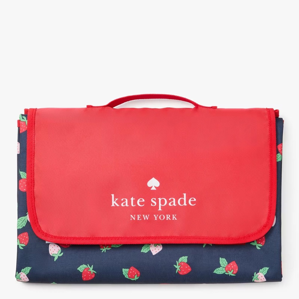 Strawberry Toss Packable Picnic Blanket